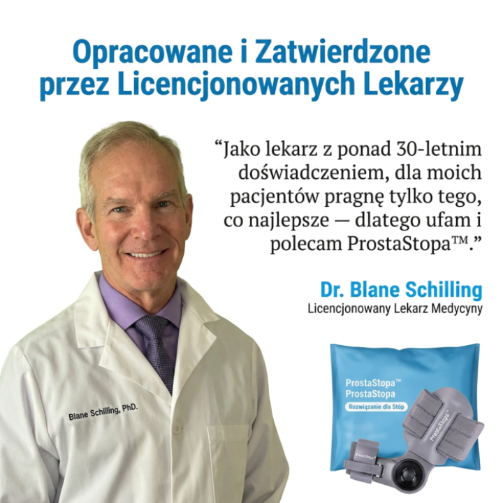 Odzyskaj komfort chodzenia dzięki ProstaStopa™